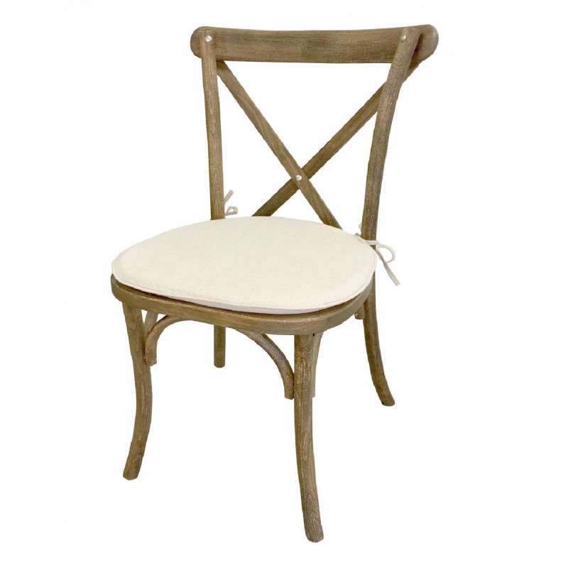 Location chaise champêtre en bois Rhône-Alpes - Mobilier événementiel Animantis